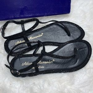 1️⃣ Athena Alexander Womens Flat Sandals New no box 6